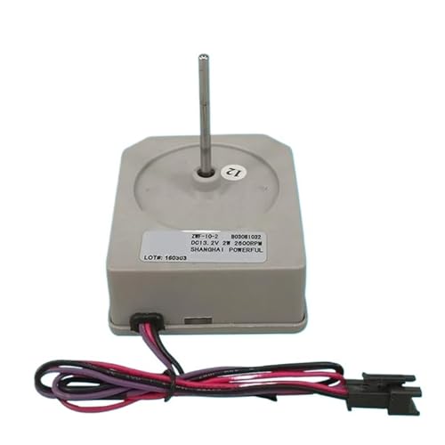 INLIG-DC-Motorlüfter, Kompatibel Mit Meiling, Doppeltür-Kühlschranklüftermotor ZWF-10-2 B03081032 DC13.2V 2W von EJBELVLLV