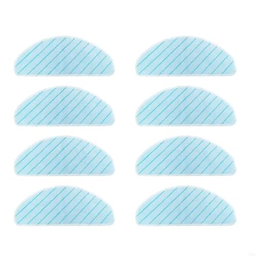 Mopp Tuch Wischen Werkzeug For T9AIVI T9MAX T9pro Kehr Lappen Mopp Roboter Staubsauger N58D(8pcs) von EJBELVLLV