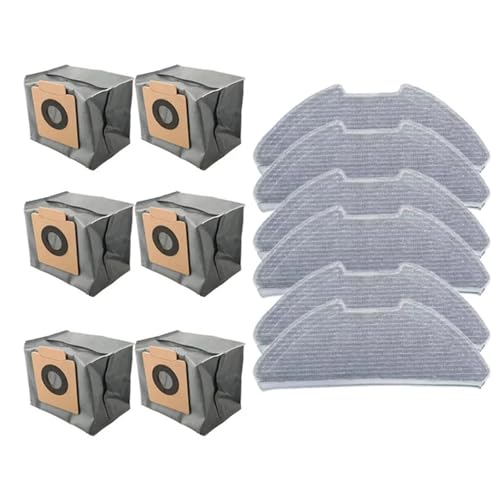 Wischpads Staubbeutel Ersatzteile Kehrmaschinenzubehör Wie Gezeigt, Kompatibel Mit Eufy, X8 Pro Roboterstaubsauger, Wischpads Staubbeutel Ersatzteile Kehrmaschinenzubehör Wie Gezeigt, Kompatibel Mit Eufy, X8 Pro Roboterstaubsauger, von EJBELVLLV