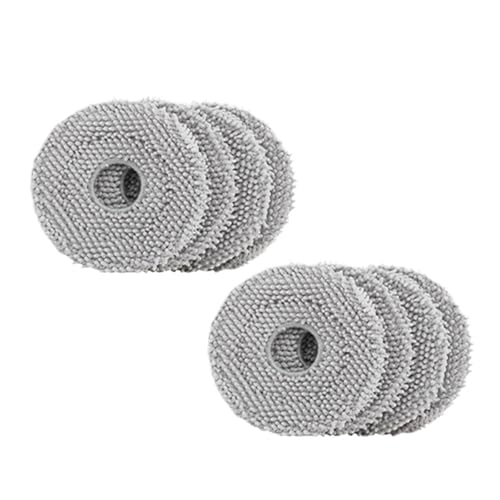 Zubehör For Rotierende Wischmopp-Pads, Kompatibel Mit Roborock, Q Revo-Serie, Rotierende Mopp-Tuchteile For Q Revo MaxV Pro Master(8pcs) von EJBELVLLV