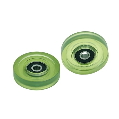 10 Stück/Charge 6 * 40 * 10 Polyurethanbeschichtung 626RS Lagerloch 6 mm. Fenster- oder Türschieberolle/Riemenscheibe/Raddurchmesser 40 mm, Dicke 10 mm. von EJOVVFIP