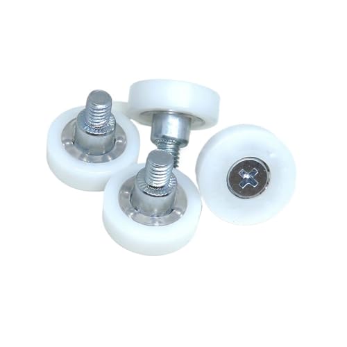 10 Stück Außendurchmesser 19 mm POM Schubladenschiene Bolzenrolle DR19 C1L8W6M6 Möbelgleitführungsrad POS-Kassenrolle DR22 DR26 DR28(DR22-C2L8W7M6) von EJOVVFIP