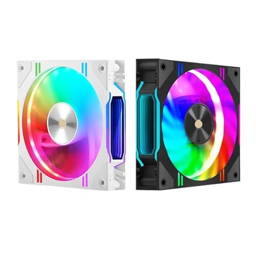 120X120X30mm Computer Fall Lüfter Luftkühlung/Wasser Kühlung Kühler ARGB(White REGULAR 3PC) von EJOVVFIP