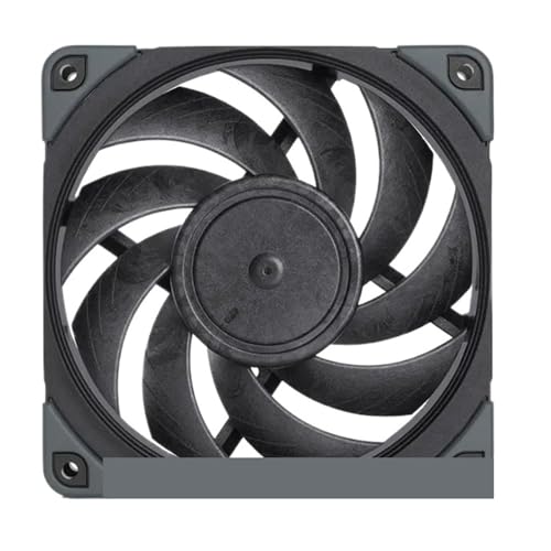 12cm Lüfter Temperaturregelung 4-poliger Kühlerlüfter Wasserkühlung Kühlerlüfter 2000PWM(NF-A12x25PWM CH.BK.S) von EJOVVFIP