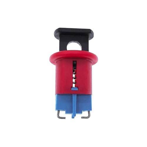 1 Stück Elektrische Sicherheitsverriegelung Leistungsschalterverriegelung Miniatur-Luftschalter-Verriegelung for die Pinbelegung der Stromisolierung(Blue) von EJPPDHCO