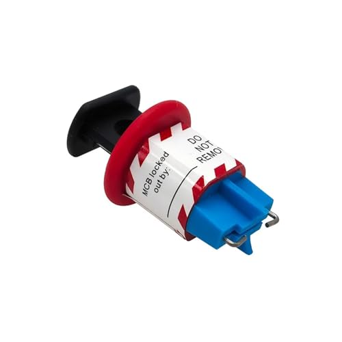 1 Stück Elektrische Sicherheitsverriegelung Leistungsschalterverriegelung Miniatur-Luftschalter-Verriegelung for die Pinbelegung der Stromisolierung(Blue label) von EJPPDHCO