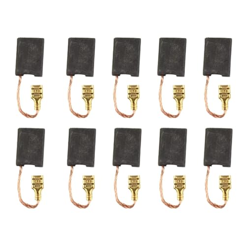 10 stücke Kohlebürsten Langlebig 6,3 × 16 × 22mm for GWS 20-230 H Winkelschleifer Kohlebürsten Elektrowerkzeug Zubehör von EJPPDHCO