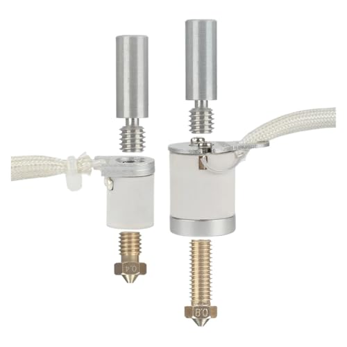 3 24 V 60 W Universal CH-C V6 Hotend-Modul Keramik-Heizkern Schnellheiz-KIT for Ender 3 CR10 mk3s blv mit 1 M/2 M Kabel(All metal 2M) von EJPPDHCO
