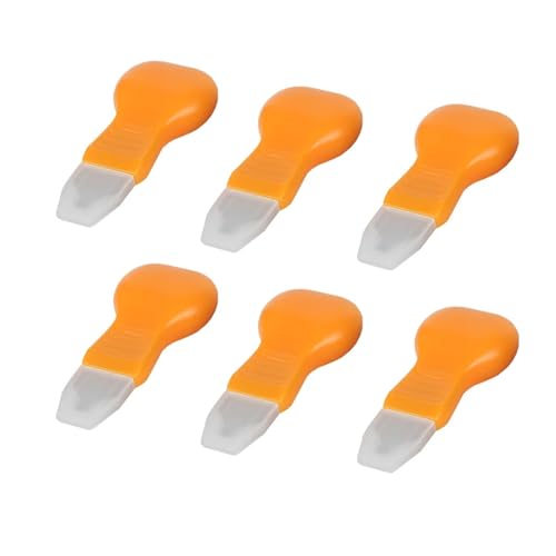 3D-Drucker-Werkzeugsatz for Entfernen der Stütze PLA ABS UV-Lichthärtung Modellmaterial Stützentfernungsschneider(Orange 6pcs) von EJPPDHCO