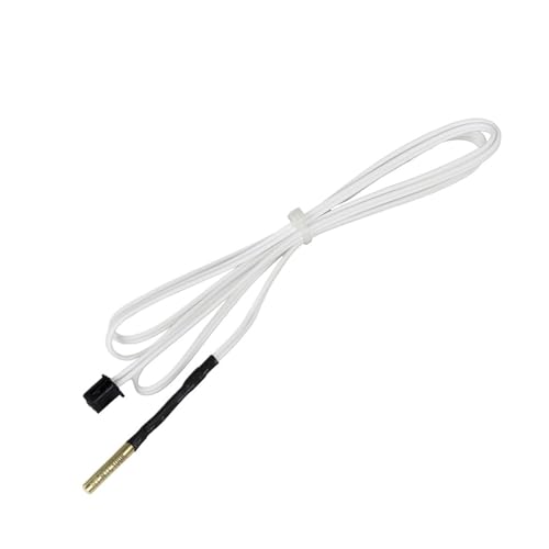 3D-Druckerteile 1M/2M HT-NTC100K Thermistor-Temperatursensor Hochtemperatur NTC 100k for D V6 Hotend J-Kopf-Kit(Brass XH 1M,3pcs) von EJPPDHCO