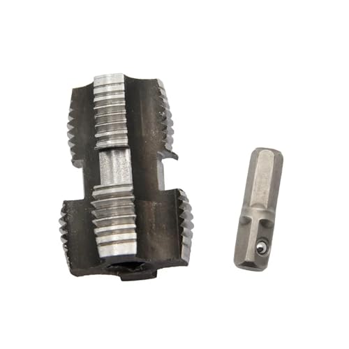 4 punkte/6 punkte PPR wasser rohr innen loch opener PVC kunststoff PE rohr bohrer power werkzeug zubehör universal tippen set(2pc iron set) von EJPPDHCO