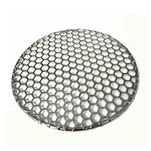 EJPPDHCO 10-40 cm Durchmesser Edelstahl 304 Lebensmittelqualität Runder BBQ Holzkohlerost Grillgrill mit Zellenlöchern Gitternetz(10CM Diameter) von EJPPDHCO