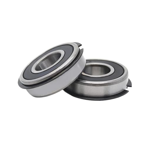 EJPPDHCO 2 Stück Lager mit Flansch-Sprengringnut 6200N 6201N 6202N 6203N 6204N 6205N 6206N 6207N 2RS ZZ(Size:ZZ,Color:6207N) von EJPPDHCO