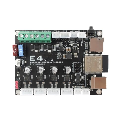 FYC E4-Platine mit integriertem WLAN und Bluetooth, 4 Stück TMC2209 240 MHz 16 M Flash, 3D-Drucker-Steuerplatine basierend auf 3D-Drucker(Built-in antenna) von EJPPDHCO