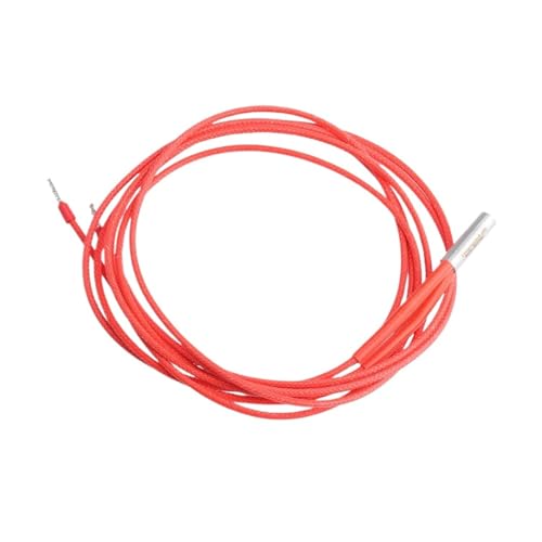 Trianglelab 24V 70W Heizpatrone Rot 6x20mm Mit 100CM Kabel 3D-Drucker for V6 MK8 MK9 CR-10 Ender 3(3PCS 24V 70W) von EJPPDHCO