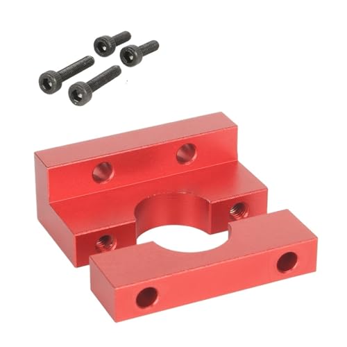 V6 Hotend Festblock V6 Volcano BP6 Hotend-Extruderhalter Montagehalterung for 3D-Druckerteile Ender3 CR10-Serie(Red) von EJPPDHCO