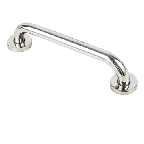 EJUOYO Griffstangen für das Bad 1/2 stücke 30 cm Badezimmer Badewanne Toilette Wand Griff Handlauf Haltegriff Dusche Sicherheit Unterstützung Griff Handtuch Rack Haushaltswaren(Silver-1pcs 30cm) von EJUOYO