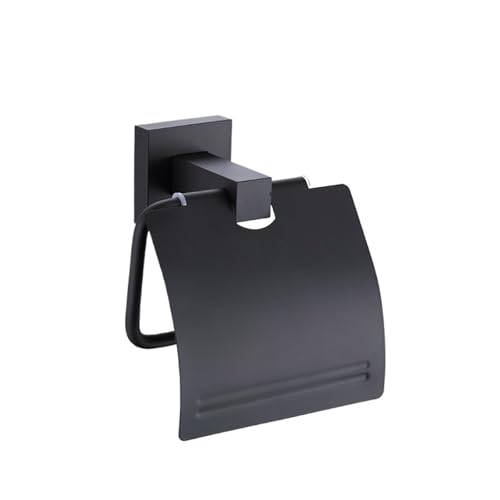 EJUOYO Griffstangen für das Bad Badezimmer-Hardware-Sets Handtuchhalter Papierhalter Toilettenbürstenhalter Handtuchhalter Hakenreihe Haken Aktivitätsleiste Haushaltswaren(Tissue Holder) von EJUOYO