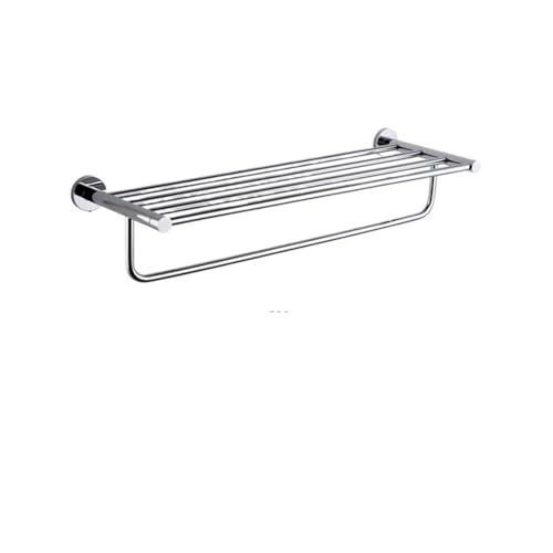 EJUOYO Griffstangen für das Bad Poliert Chrom Edelstahl Wand Montiert Toilettenpapier Halter Handtuch Rack Küche Bad Zubehör Haushaltswaren(Towel Rack) von EJUOYO