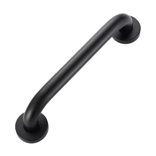 EJUOYO Griffstangen für das Bad WC-Handlauf für Badezimmer Badewanne Armlehne Sicherheit Haltegriffe Türgriff Handtuchhalter WC-Zubehör Haushaltswaren(Black,50cm) von EJUOYO
