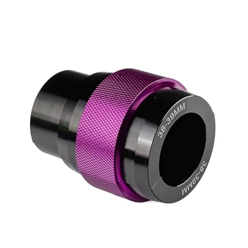 EJUOYO Motorrad Gabel Fit Für Honda Motorrad Universal Zubehör CNC Gabel Öl Dichtung Fahrer Werkzeug 38MM-50MM Motorrad Gabelschutz(38mm-39mm Purple) von EJUOYO
