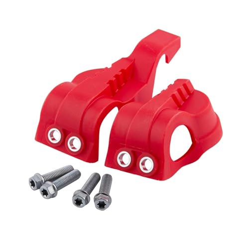 EJUOYO Motorrad Gabel Fit Für Husqvarna TE FE TC FC TX FX 125 150 250 300 350 390 400 450 501 2016-2021 Lower Gabel Bein Schutz Protector Motorrad Gabelschutz(Red) von EJUOYO