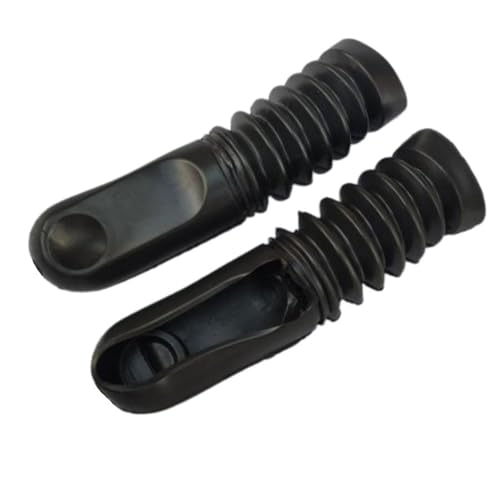 EJUOYO Motorrad Gabel Fit Für Yamaha Jog 1 Paar Vorderradgabel Absorber Anti Staub Gummi Abdeckung 50cc Motorrad Schock Gamaschen Stiefel Motorrad Gabelschutz von EJUOYO