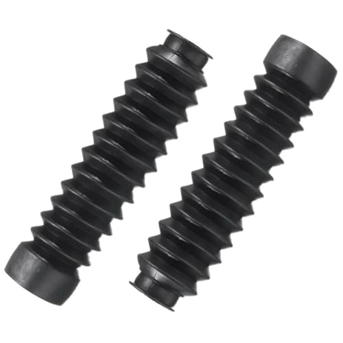 EJUOYO Motorrad Gabel Motorrad Gabel Abdeckung Schutz 2 stücke Universal Solide Durable Bequem Gamaschen Boot Qualität Gummi Motorrad Gabelschutz von EJUOYO