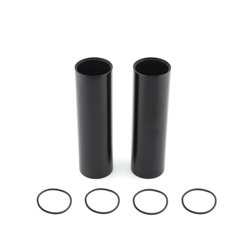 EJUOYO Motorrad Gabel Passend für BMW R Nine Rnine T Urban G/S Motorrad-Vorderradgabel-Boot-Slider-Stoßdämpfer-Gamaschenabdeckung Motorrad Gabelschutz(Tube A) von EJUOYO