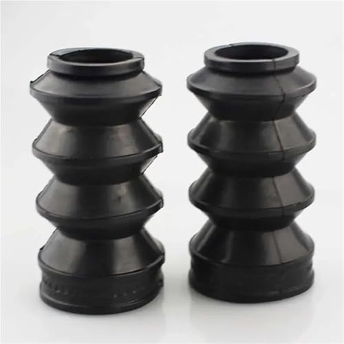 EJUOYO Motorrad Gabel Passend für Harley Davidson Dyna/Iron 883 XL883/Sportster 883 1200 39 mm Vorderradgabel-Abdeckungsmanschette Motorrad Gabelschutz von EJUOYO