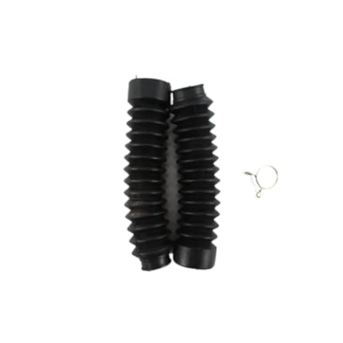EJUOYO Motorrad Gabel Retro Modifiziertes Motorradzubehör Modifizierter CG125 Stoßdämpfer vorne Staubschutzhülle Motorrad Gabelschutz(31mm) von EJUOYO
