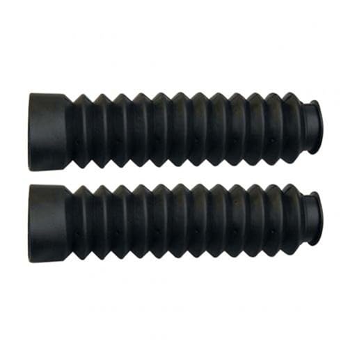 EJUOYO Motorrad Gabel Staubdichte Gummi-Gators-Gamaschen, Staubschutz, Stoßdämpfung, Staubschutz, Motorrad-Vorderradgabel-Abdeckung, Vorderradgabel-Kofferraumabdeckung Motorrad Gabelschutz(Black) von EJUOYO