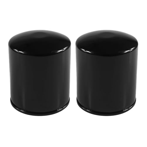 EJUOYO Ölfilter Motorrad Ölfilter Fit Für Harley Davidson Night Train FXSTB Softail Kunden FXST FXSTC FXSTS FXSTSB Super Glide Motorrad-Ölfilter-Ersatz(Blcak 2) von EJUOYO