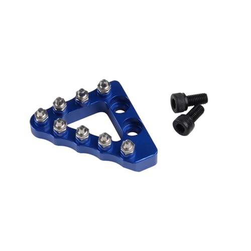 EJUOYO Pedale Bremsen Pedale Motorrad-Hinterfußbremspedalplatte Teile passend für Sherco SC SCF SE Ser SEF SEF-R 125 250 300 450 500 Zubehör(Blue) von EJUOYO