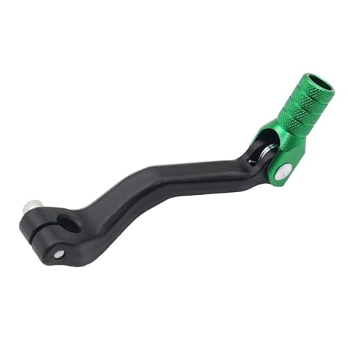 EJUOYO Schalthebel Motorrad CNC-Schaltpedalhebel Passend für Kayo T2 T4 T6 K4 K6 Passend für CB NC 250 300 450 Dirt Bike 125-250cc Motorrad-Schalthebel(Black green) von EJUOYO