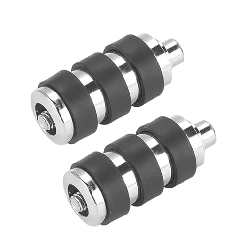 EJUOYO Schalthebel Motorrad Getriebe Shifter Hebel Shift Peg Aluminium Fit Für Harley Touring Electra Glide Sportster XL883 Breakout Softail Motorrad-Schalthebel(Chrome 2pcs) von EJUOYO