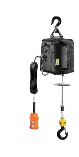 elektrische seilwinde 1100lbs 1500W elektrische Hebewinde 3-in-1 tragbarer Power-Windenkran mit drahtloser Fernbedienung Motorkran(500-B) von EJUOYO