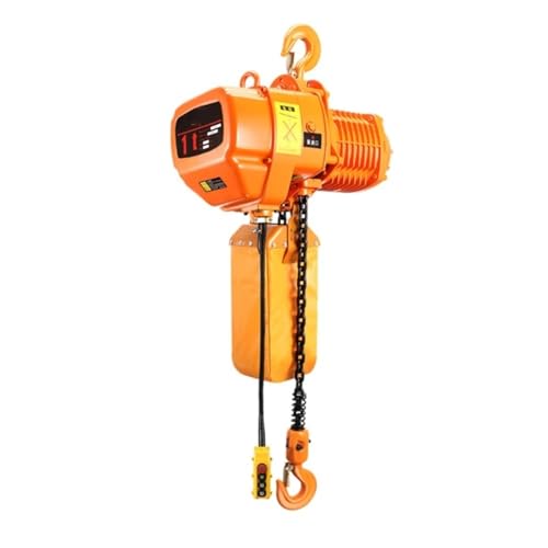 elektrische seilwinde 380 V/1100 W/1500 W Tragbarer elektrischer Kettenzug, Kran, feststehend, Einzelkette, Industrie-Hebezeug, Kettenzug-Hebezeug Motorkran(1500W 1T 4M) von EJUOYO