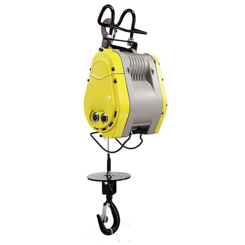 elektrische seilwinde Bürstenloser kleiner Diamant-Elektrozug mit variabler Frequenz, 220 V, verstellbare Geschwindigkeit, Hebezeug, Drahtseil-Schnellzug Motorkran(300kg SKU11) von EJUOYO