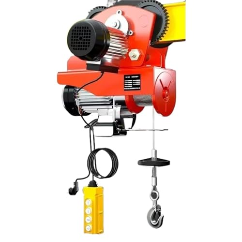 elektrische seilwinde Mini-Elektro-Hebezeug für den Haushalt, 220 V Motorkran(PA40030m0.5T) von EJUOYO