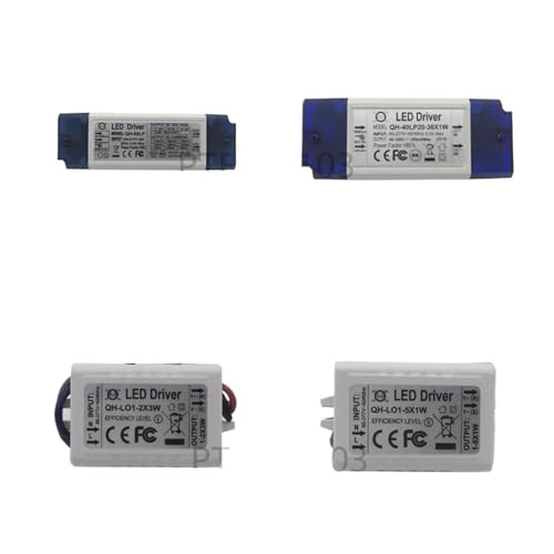 AC 85-265V 1-2x3w 2-4x3w 6-10x3w 10-18x3w 18-30x3w 600mA 650mA LED Driver Convertor Transformer For Ceiling Light Power Supply(18-30x3w) von EJZEIXKUV
