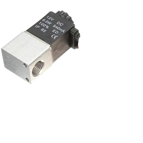 Compressor Valve 1/4" Normally Closed Pneumatic Aluminum Solenoid Valves 12V 24V Voltage For Air Water Oil(2V025-Wire-BT-4mm,AC 110V) von EJZEIXKUV