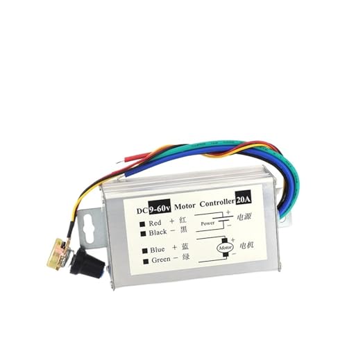 Motor Speed Controller DC9V 12V 24V 48V 60V 20A PWM Motor Speed Controller Regulator Driver 0-1200W Adjustable Current Liludin Motor Speed Controller DC9V 12V 24V 48V 60V 20A PWM Motor Speed Controller Regulator Driver 0-1200W Adjustable Current Liludin von EJZEIXKUV