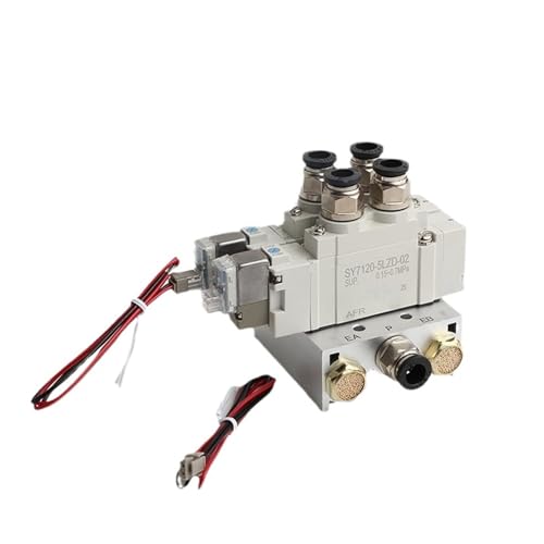 SY5120 Multi-weg Kombination Verteiler Typ Pneumatische Magnetventil Zylinder Control SY5120-5LZD-01 SY5120-6LZD-01 Verteiler(SY5120-4LZD-01 6mm) von EJZEIXKUV