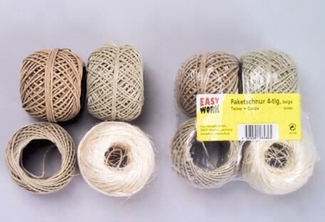 Easy Work 4 Rollen Paket- und Mehrzweckschnur, 45m Easy Work 4 Rollen Paket- und Mehrzweckschnur, 45m von EK/servicegroup