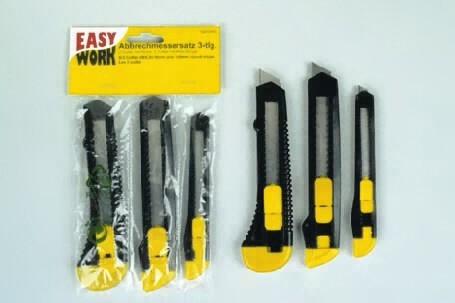 Easy Work Abbrechmessersatz 3teilig von EK/servicegroup