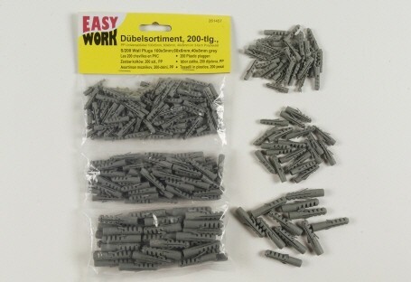 Easy Work Dübelsortiment 200teilig Easy Work Dübelsortiment 200teilig von EK/servicegroup