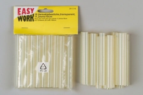Easy Work Heissklebesticks 18 Stück für Schmelzklebepistole von EK/servicegroup