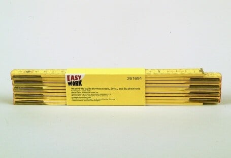 Easy Work Import-Holzgliedermassstab, 2m von EK/servicegroup