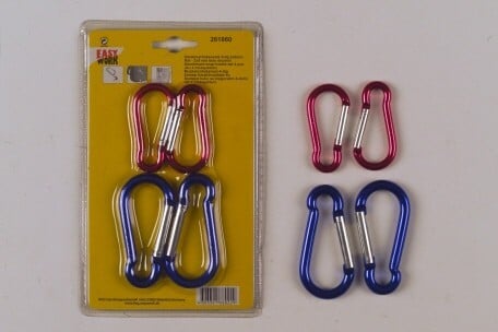 Easy Work Karabinerhakensatz 4teilig von EK/servicegroup